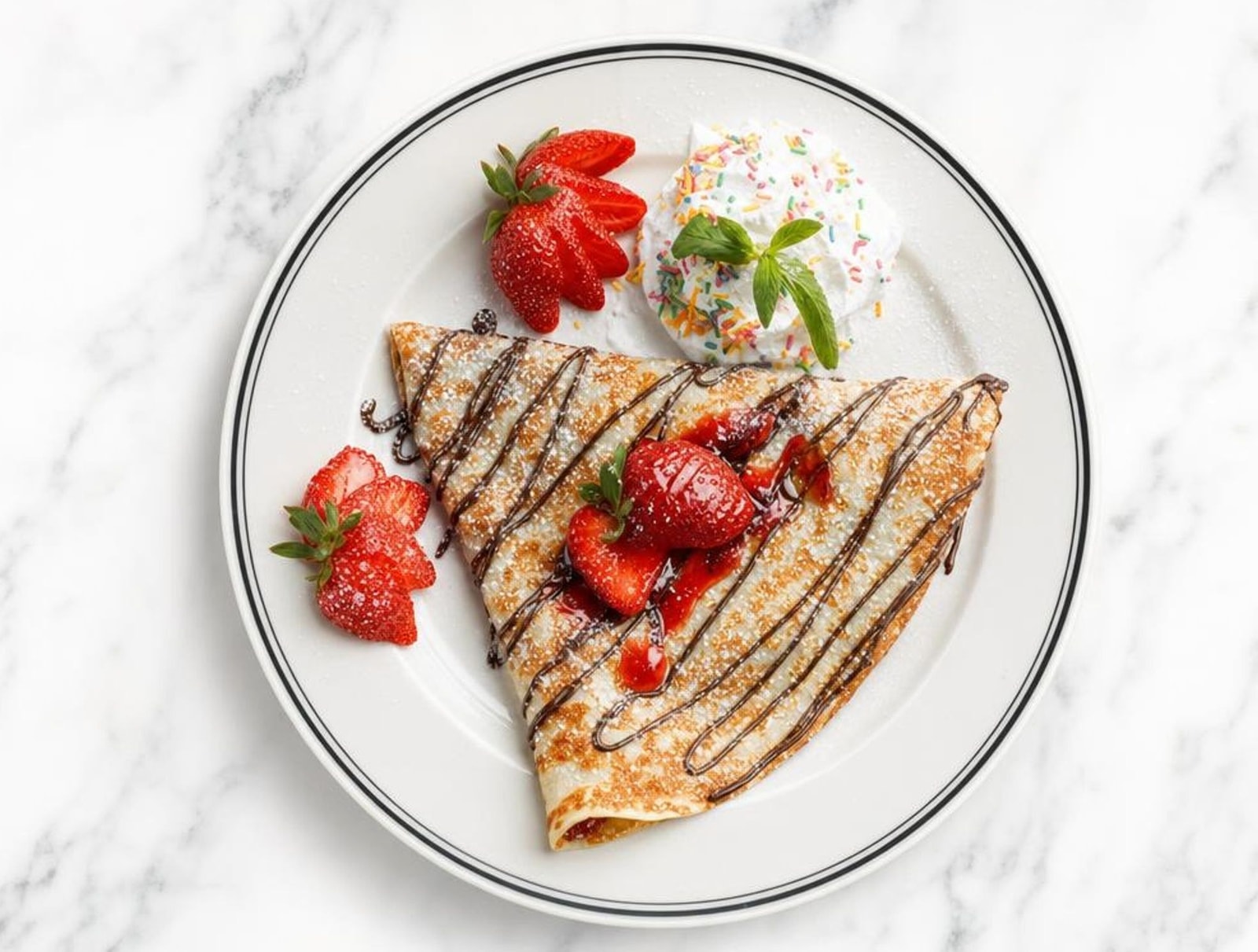 Fruit Crepe