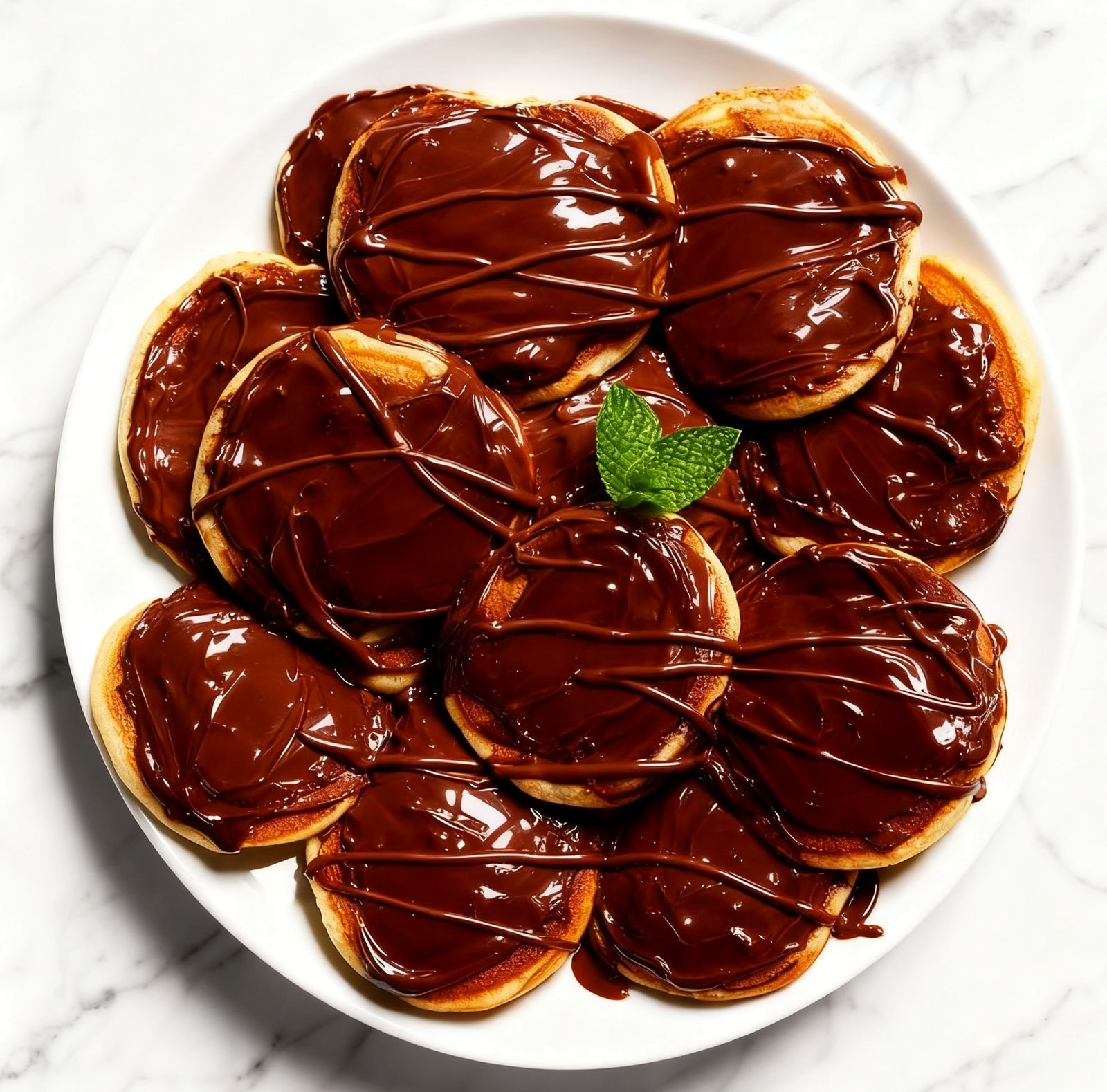 Nutella Mini Pancakes