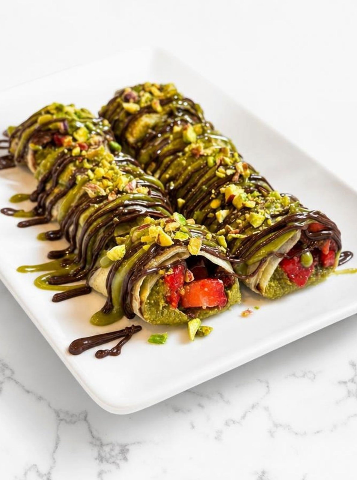 Pistachio Sushi Roll