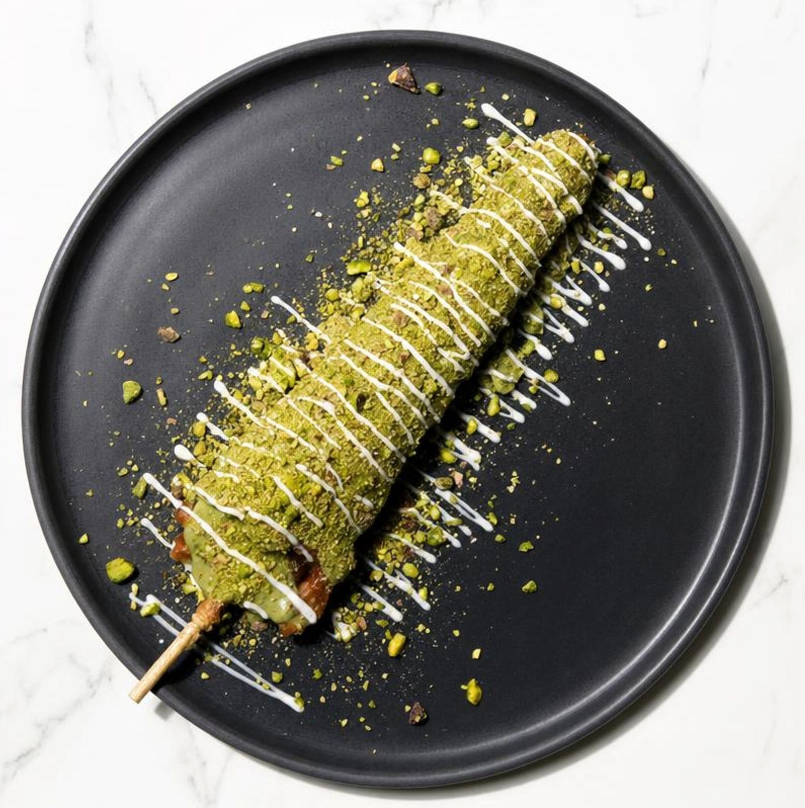 Pistachio Waffle Sticks