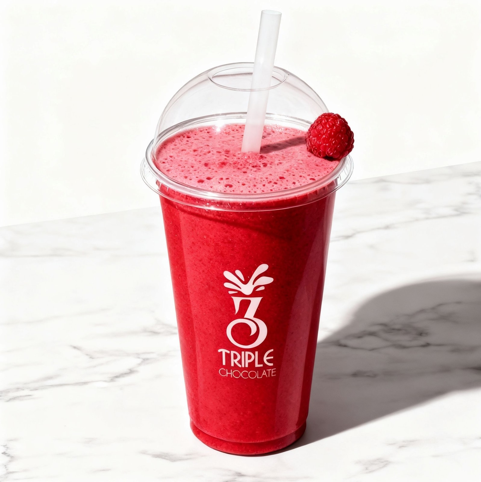 Raspberry & Strawberry Smoothie