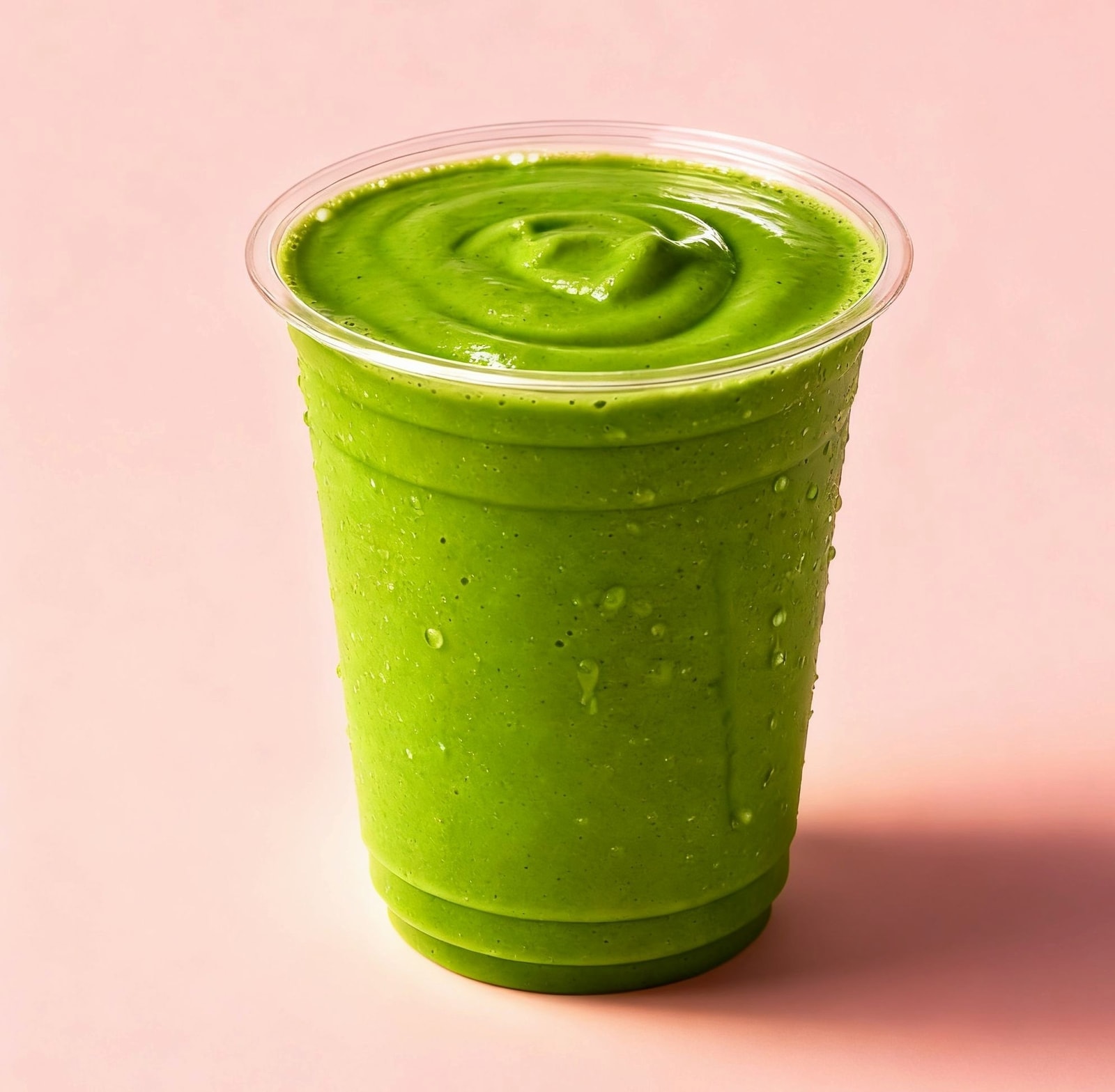 The Sun Smoothie: Banana, Mango, Spinach & Milk