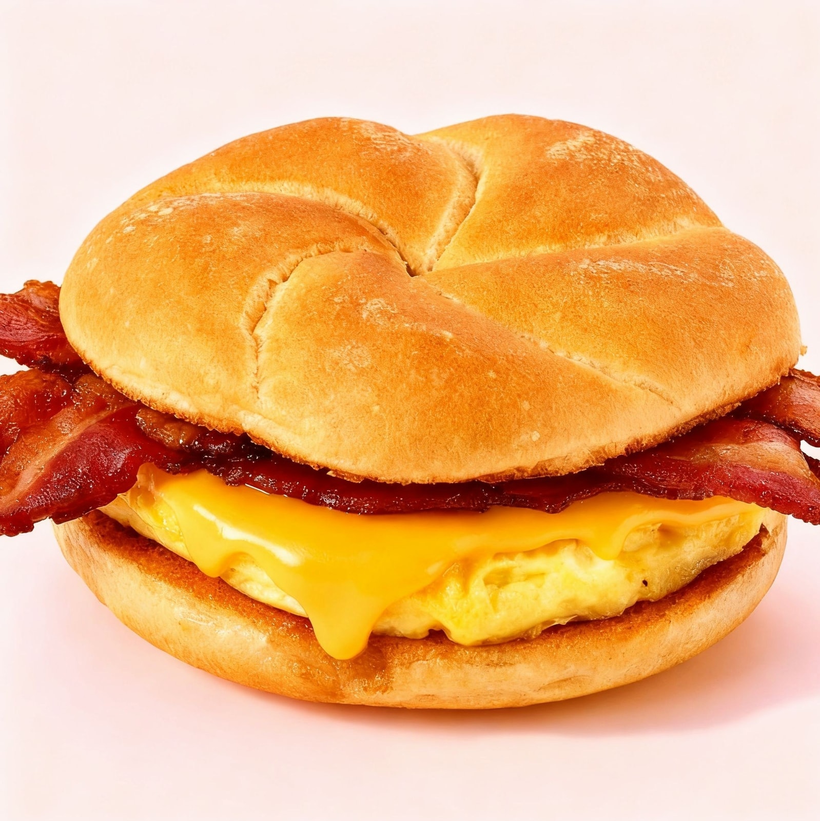 Bacon or Sausage, Eggs & Cheese