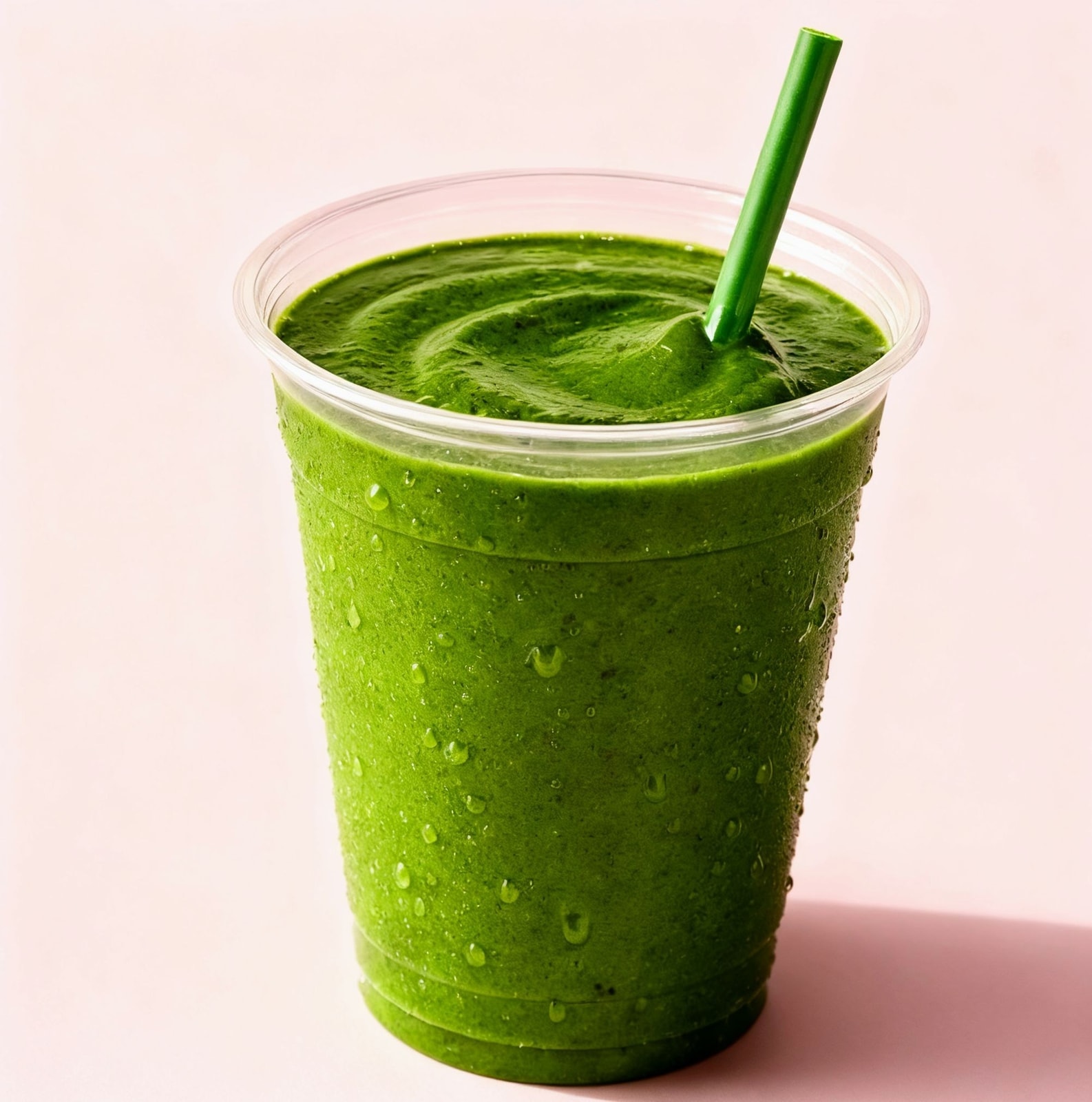 Big Apple Peanut Butter Smoothie: Banana, Mango, Blueberry & Spinach