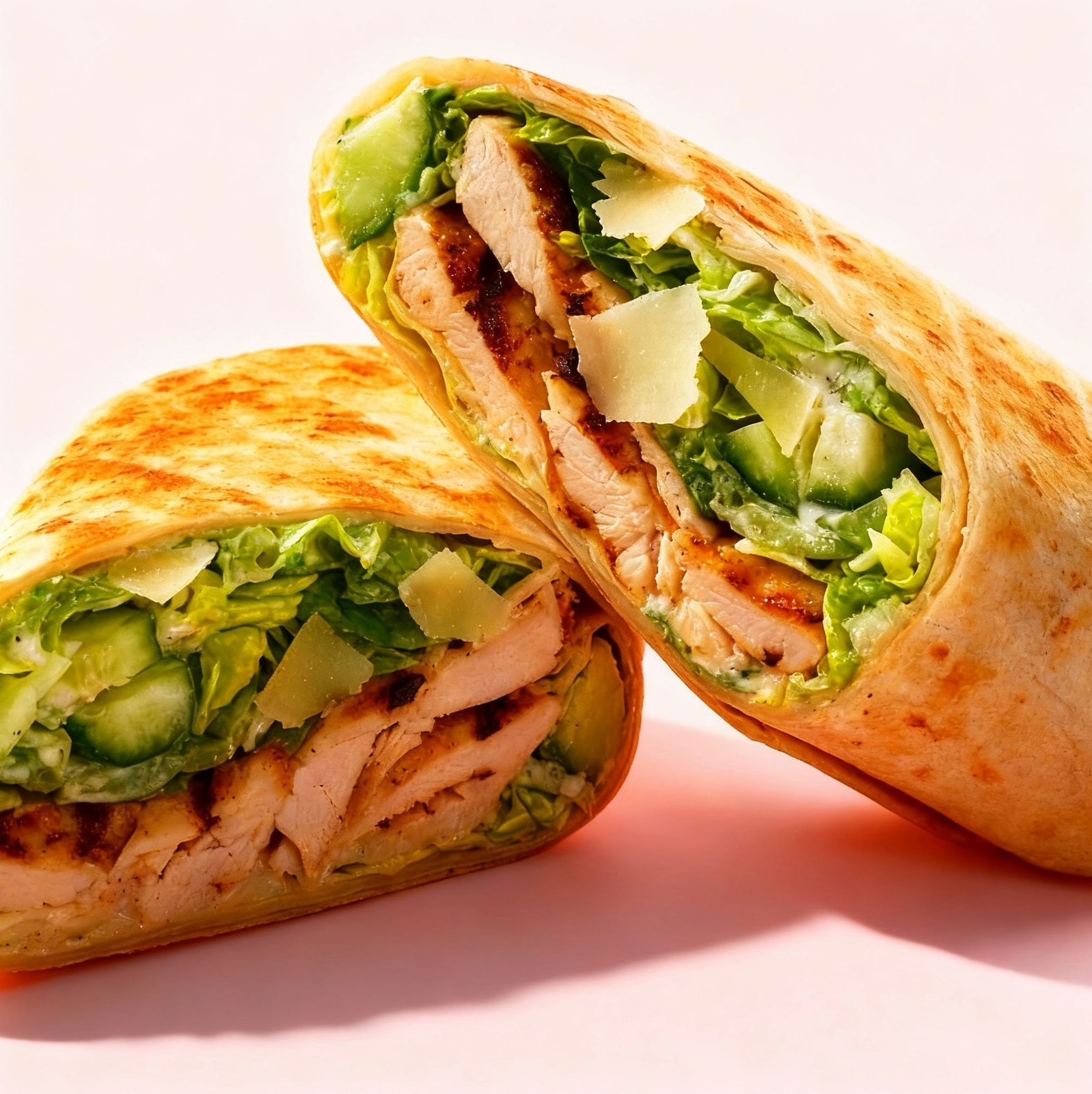 Caesar Salad To Go Wrap