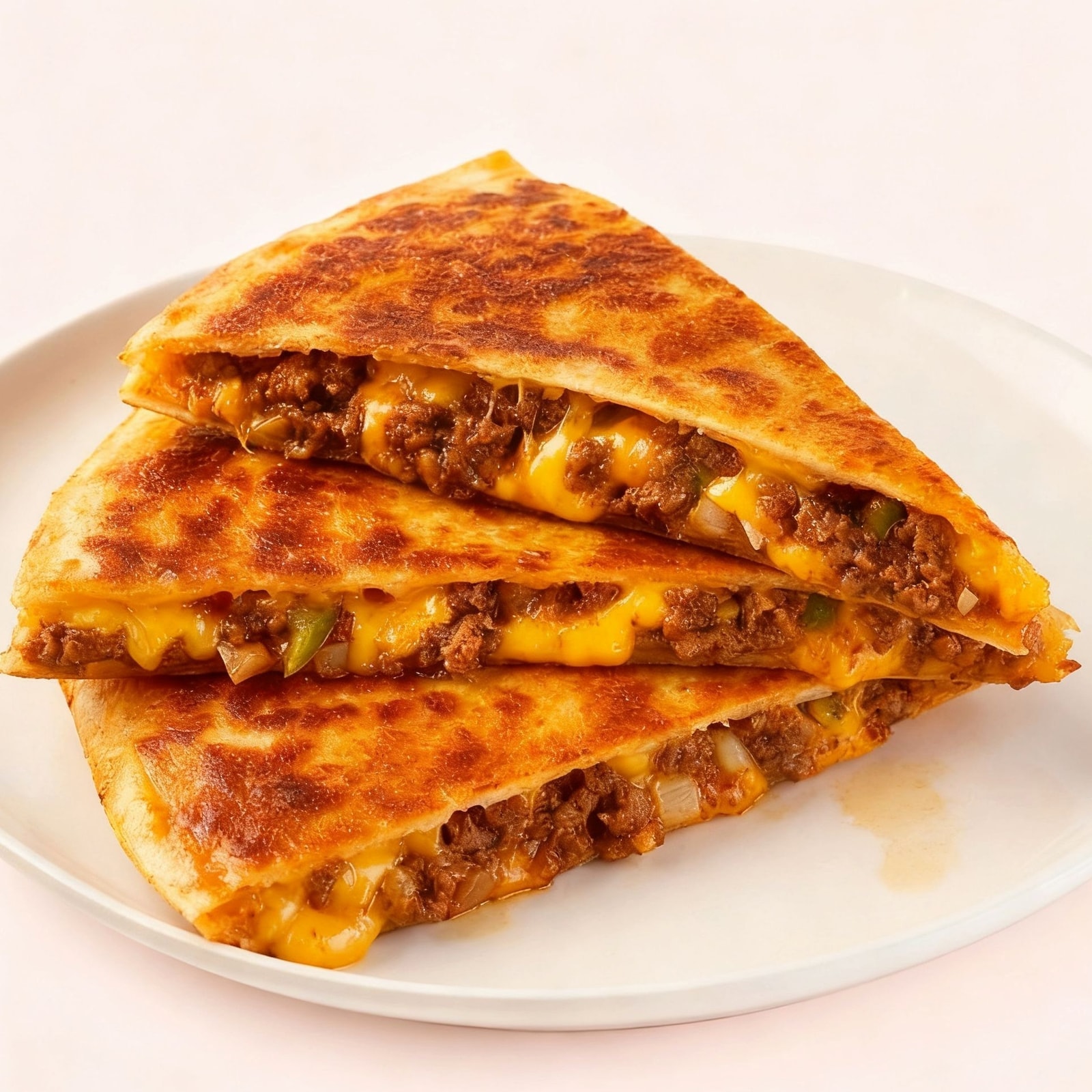 Cheeseburger Quesadilla