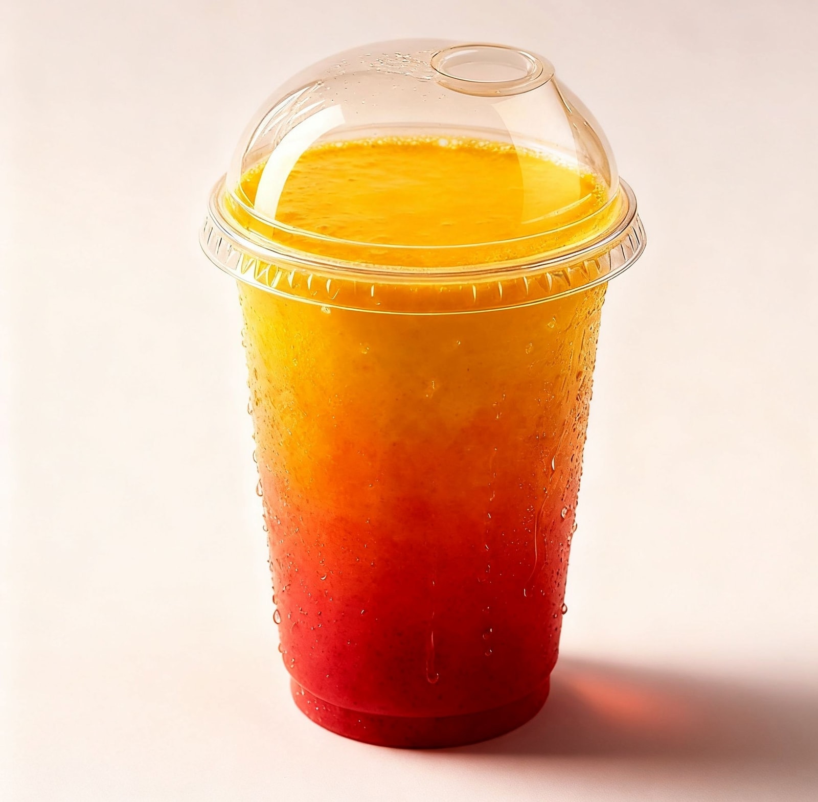 Cold Summer Smoothie: Pineapple, Mango, Strawberry & Ginger