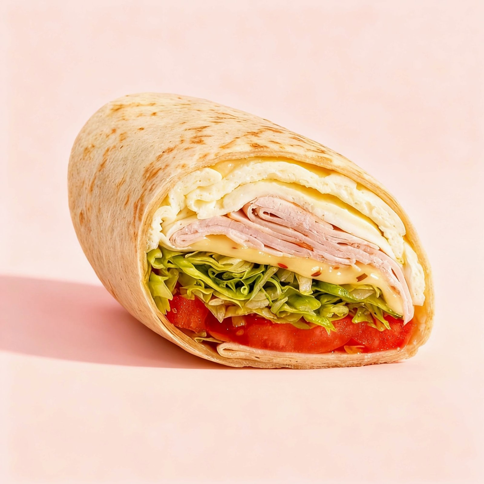 Egg White Turkey Wrap
