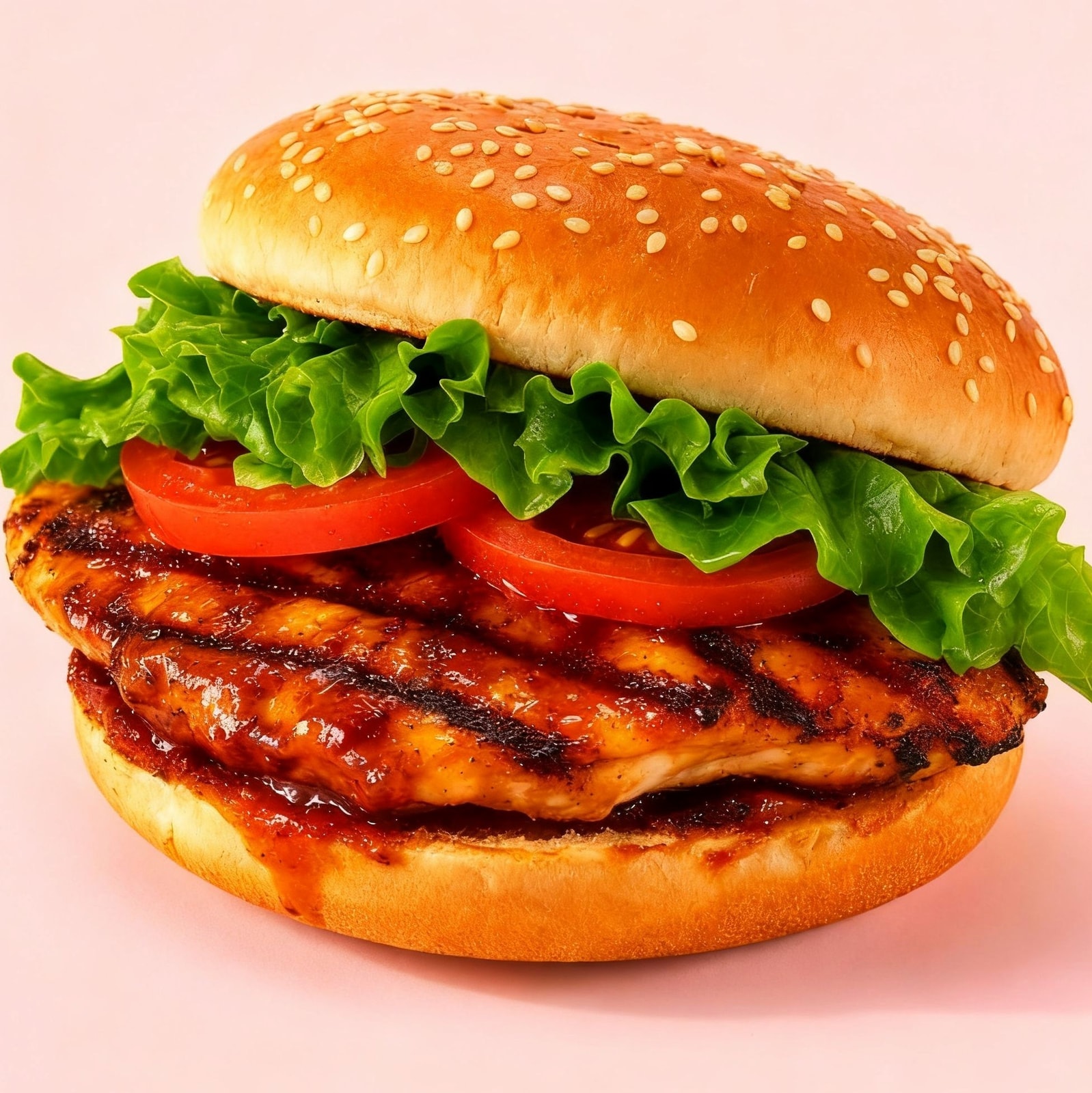 Grilled Lemon Chicken BBQ Sandwich